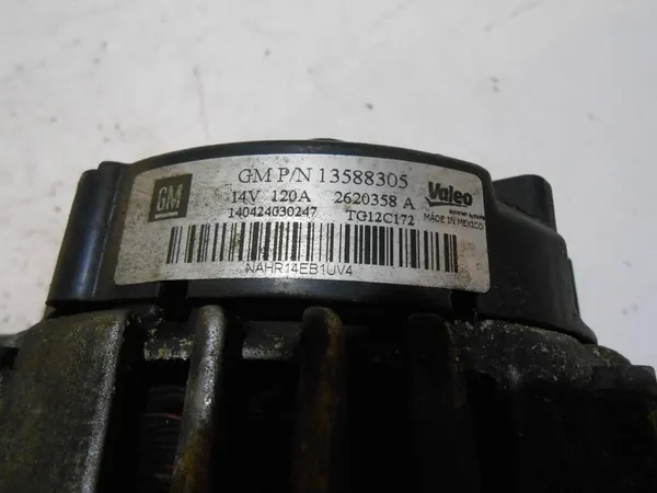 OPEL ASTRA J INSIGNIA A ALTERNATOR 120A image 9