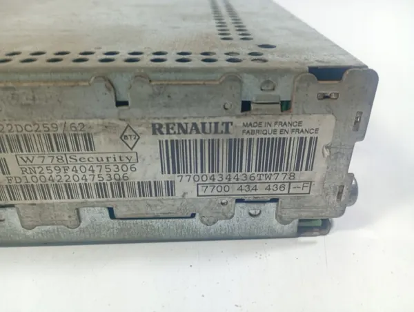 Radio Renault OE OEM M1S235 MAR 00019567 - Usado image 5