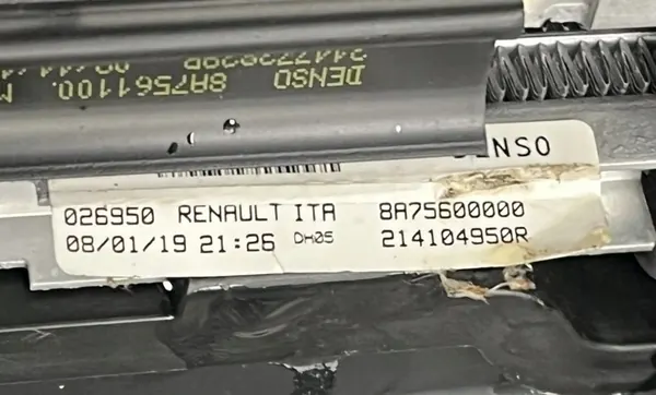 Conjunto de Radiador y Ventilador Renault Zoe Z.E. E-Tech image 9