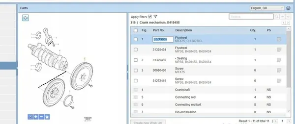 Volvo V50 2006 Volante de Dupla Massa image 10
