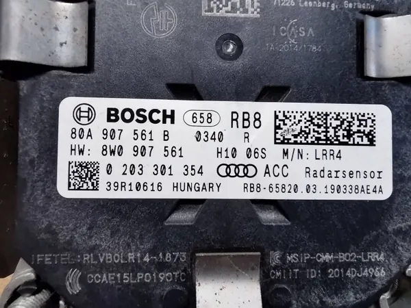 Audi Q5 SQ5 II ACC-tutkasensori OEM 80A907561B image 6