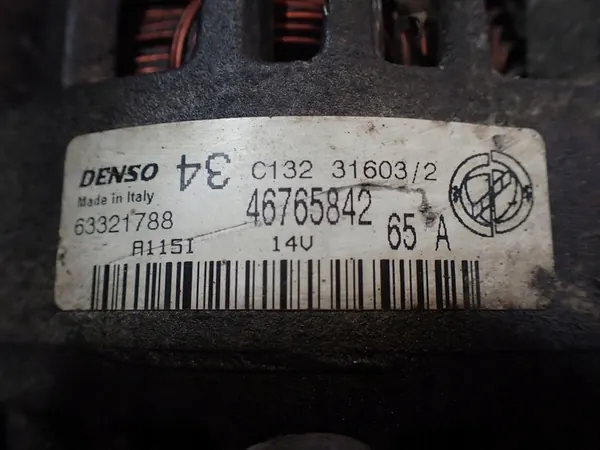 FIAT ALBEA 02-12 1.2 Vaihtovirtageneraattori 83631750 image 7