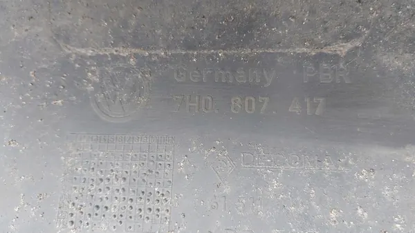 Paraurti posteriore DRIVE PARTS grigio scuro Volkswagen T5 2003-2010 image 6