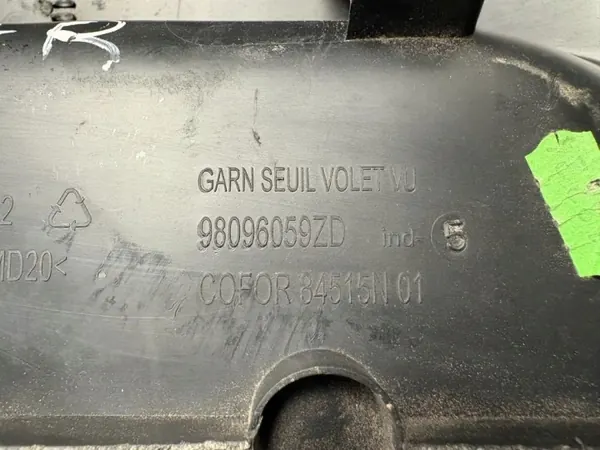 Toyota Proace bagageluckstrim OEM 98096059ZD image 6