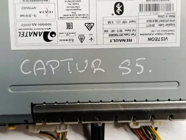 Renault Captur I LIFT 13-19 Radio OEM 281156585R image 8