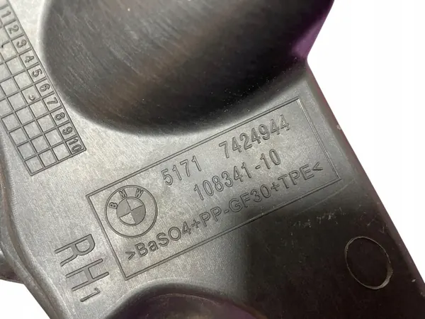 OEM 7424944 Rechte Schottabdeckung für BMW X5 G05 LCI image 3