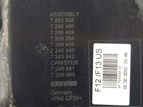 Filtre à charbon OEM 6762597 pour BMW Série 6 F13 2011- image 8