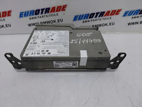 BMW Garmin navigationsenhet OEM 5B3F564 Begagnad image 2