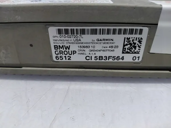 BMW Garmin navigationsenhet OEM 5B3F564 Begagnad image 5