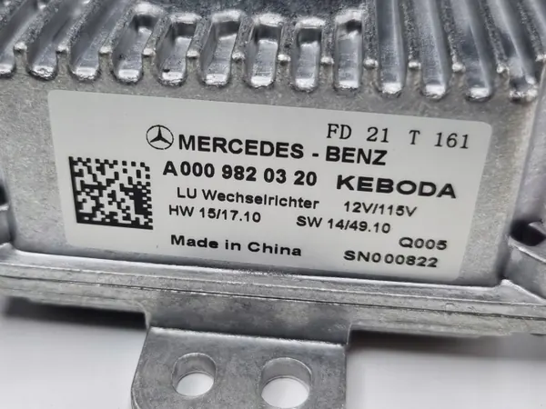 Mercedes-Benz GLB x247 2021 Spanningsomzetter OEM A0009820320 image 4