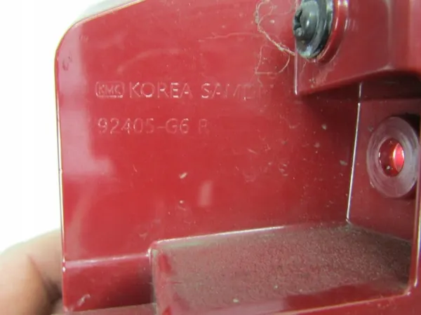 Reflector trasero derecho OEM 92405-G6 Kia Picanto III image 9