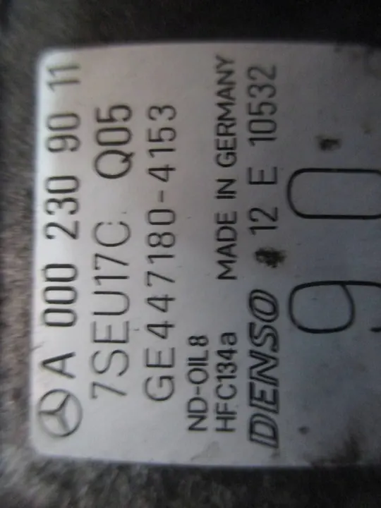 Compresseur de climatisation Mercedes-Benz A0002309011 image 4