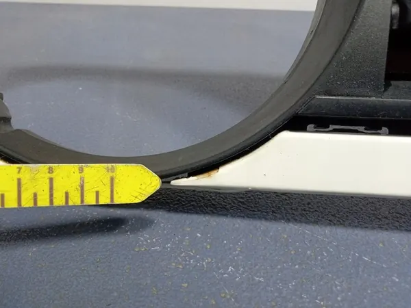 VW GOLF II 2 Grille 191853653J L90E image 4