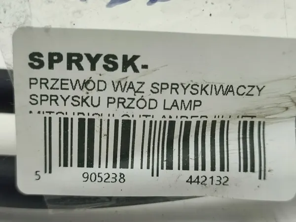 Tuyau Lave-Phare OEM SPRYSK-OUTLANDER-III Avant image 5