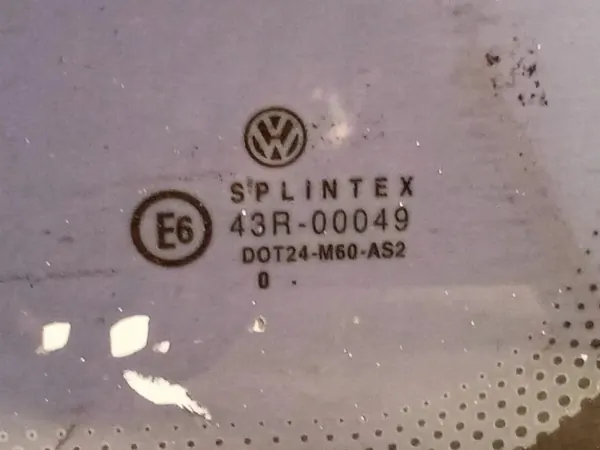 VW OEM 43R00049 Rechter Achterruit - Gebruikt image 5