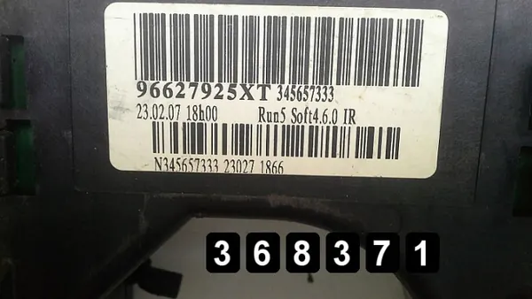 Commutateur OEM AM-368371 pour Citroen C4 Picasso 2006 image 6