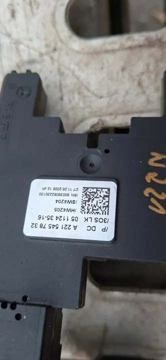 Sensor de ángulo de dirección Mercedes W221 A2215457832 image 3