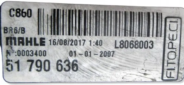 Fiat OE 51 790 636 Kühler, Motorkühlung image 4
