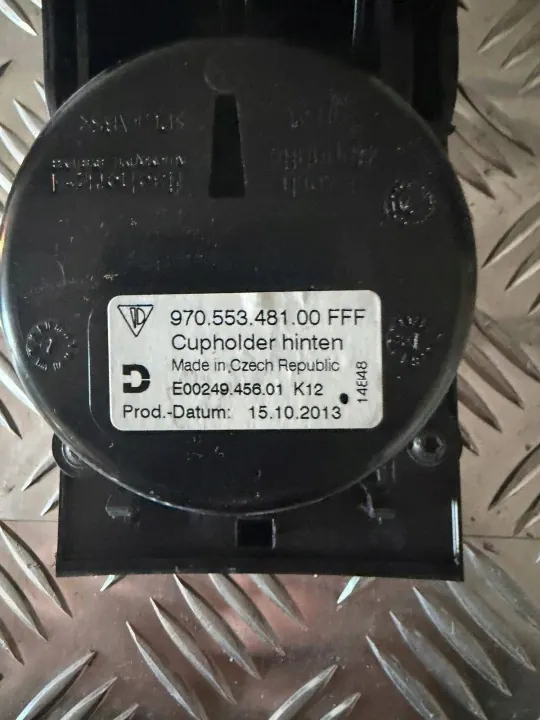 Porte-gobelet Porsche Panamera OEM 97055348100 image 3