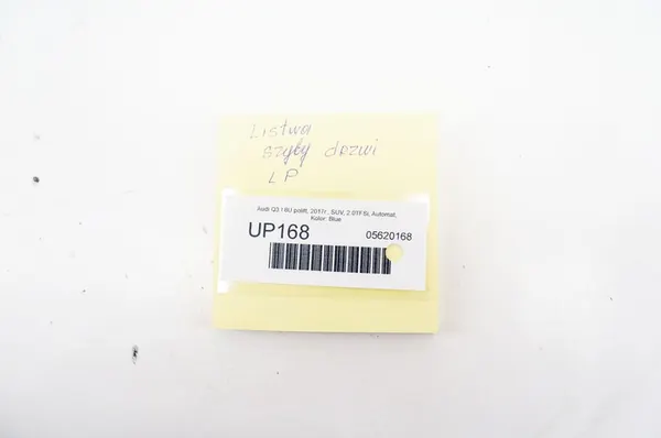 Audi Q3 I 8U Garniture de fenêtre avant gauche 8U0853283 Ensemble de 2 image 7