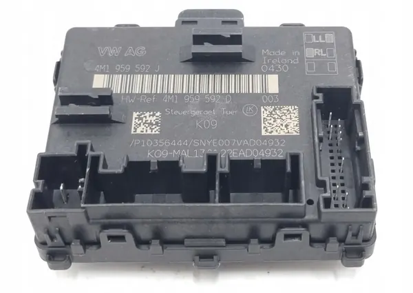 Module de contrôle porte Audi A6 C8 OEM 4M1959592J image 4
