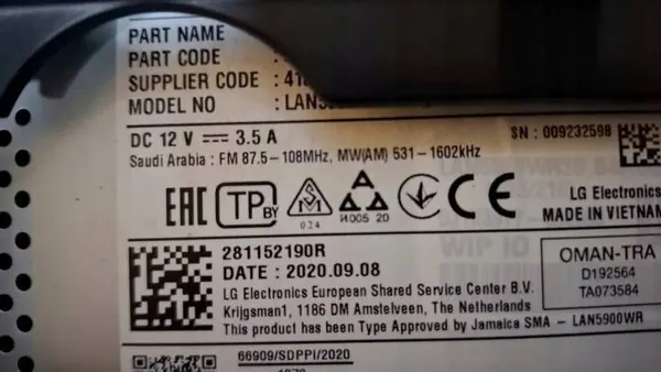 OEM 281152190R Dacia Navigointinäyttö Näyttö image 4
