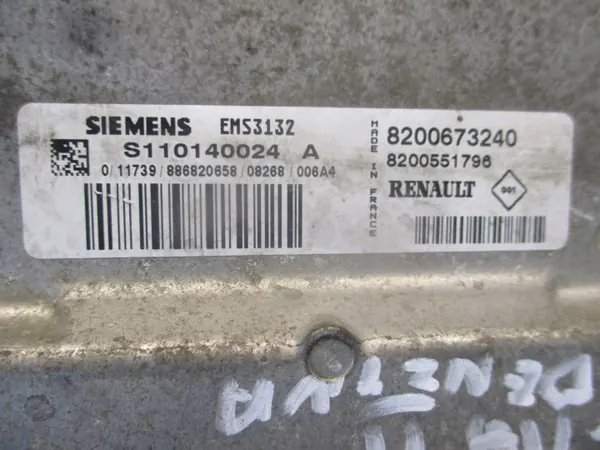 ECU-dator OEM 8200673240 för Renault Thalia image 3