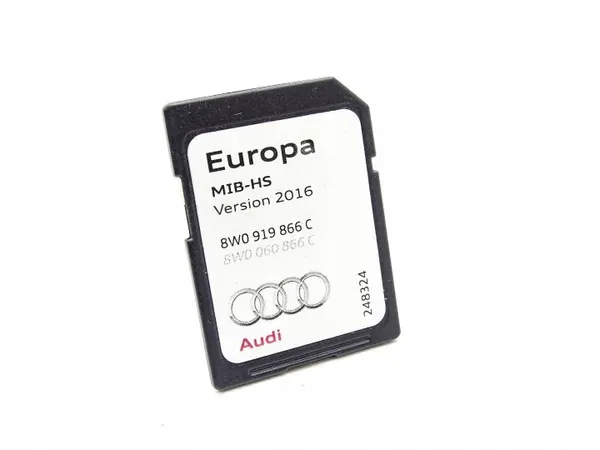 Carte SD Navigation OEM 8W0919866C Europe 2016 Audi image 3