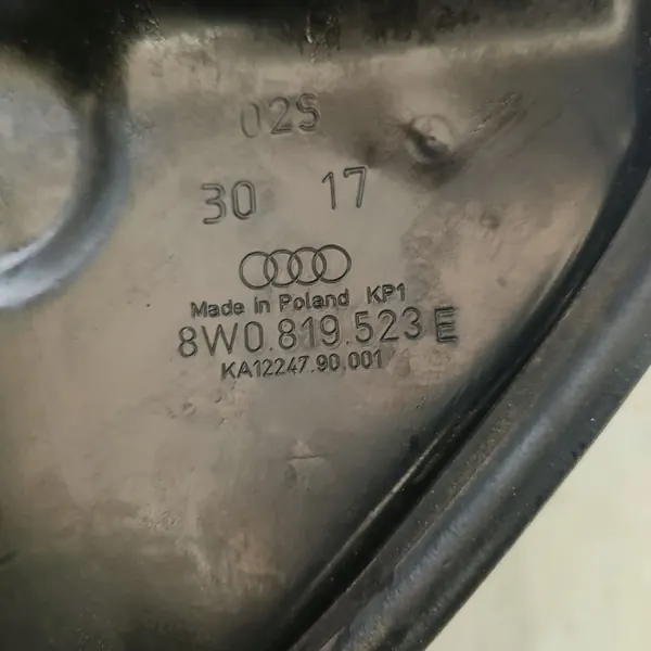 Audi A5 2018- Parede Divisória OEM 8W0819523E image 8