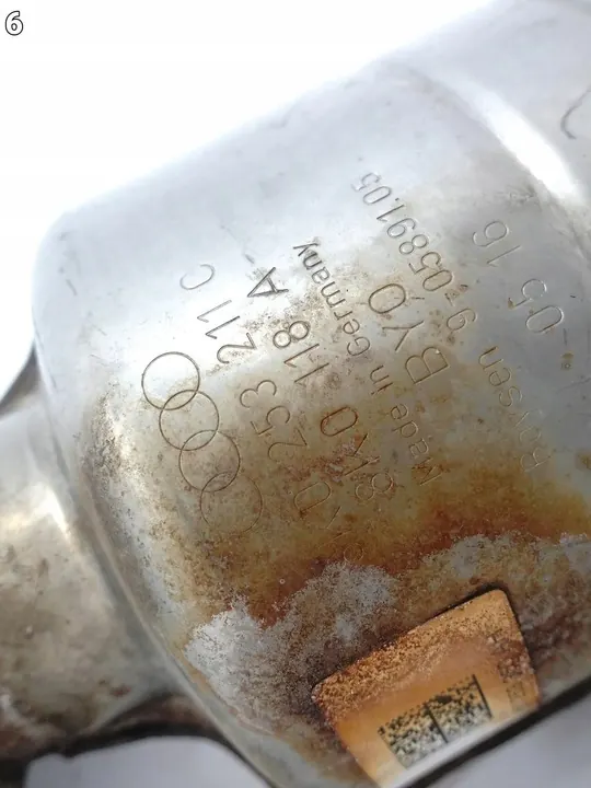 AUDI S8 PLUS 4H0 D4 LIFT 15-17 Oikea Pakoputki 4.0 TFSI OEM image 7