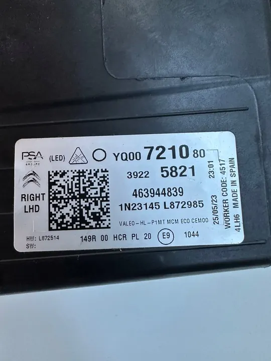 CITROEN C3 AIRCROSS FULL LED Faro Derecho image 4