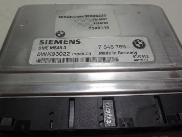 Unité de Commande Moteur OEM 7548769 pour BMW M54 image 3