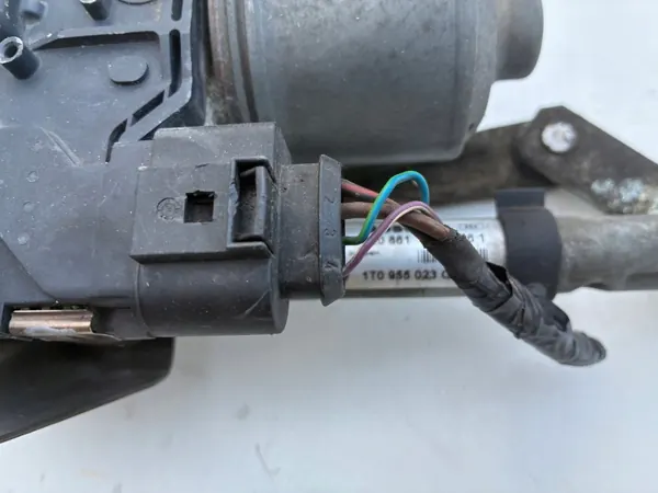 Motor do limpa-vidros OEM 1T0955119D esquerdo dianteiro VW Touran image 5