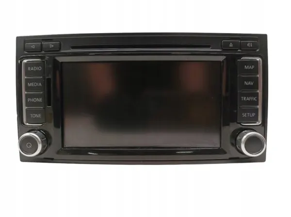 OEM 7L6035680A Gebrauchtes Radio Navigation VW Touareg image 2