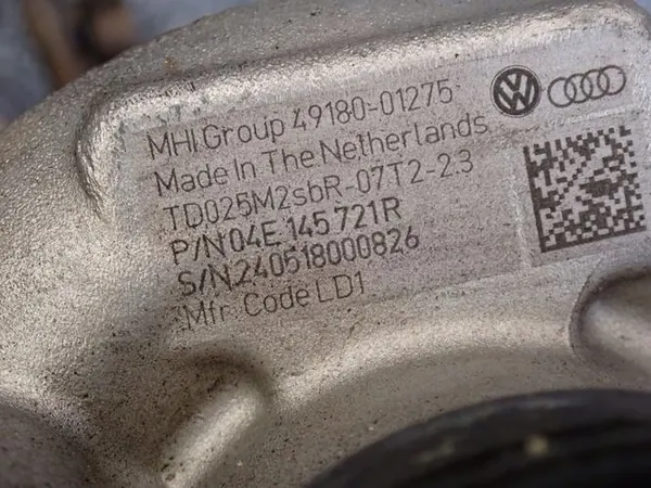 Turbo A1 A3 Leon Toledo Caddy Golf Jetta Passat Scirocco 1.4 49180-01275 image 7