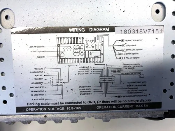Radio Navigation OEM LORK-387-19961 pour VW Golf V image 5