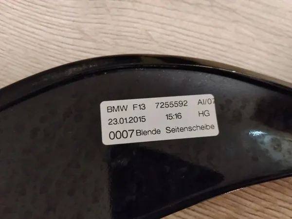 BMW OE 7255592 Höger bakre sidorutsram image 10