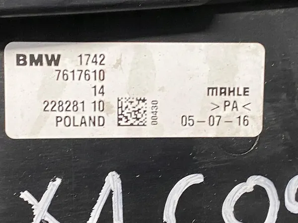 BMW X1 F48 X2 F39 2 F45 Ventilador de Radiador AC OEM image 4