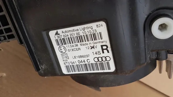 Faros delanteros derecho Audi A5 8T Lift Xenon LED 8T0941044C image 6