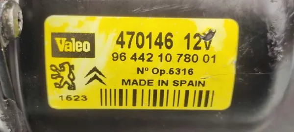 Mecanismo motor limpa-para-brisas dianteiro OEM 9644210780 PSA image 4