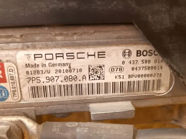 Porsche Cayenne 7P Invertteri Laturi OEM 7P5907080A image 8