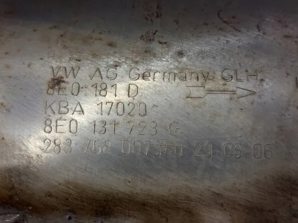 Catalisador Audi A4 B6 1.9 TDI image 3