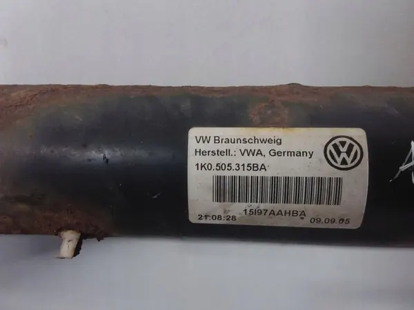 2005 Audi A3 S3 8P Slitta Posteriore 1K0505315BA image 2