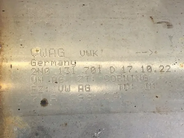 Katalysator OEM 7LA131780B voor VW Crafter II image 5