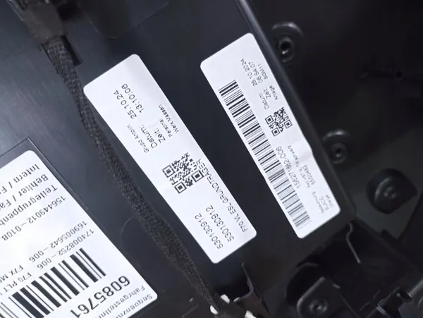 OEM BOCZEK DRZWI PRZÓD LEWY PRAWY BMW 1 F70 KTNL ALCANTARA image 10
