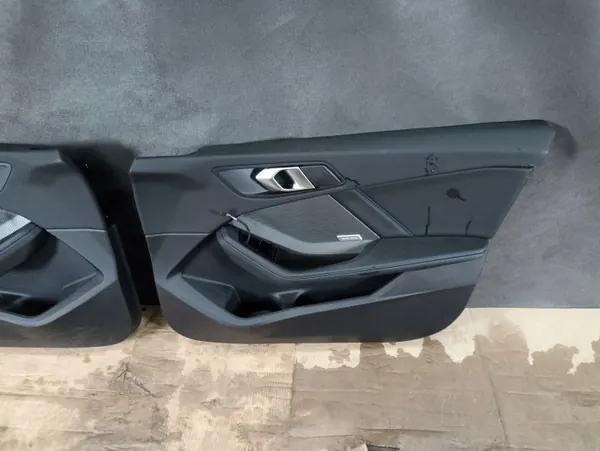 OEM BOCZEK DRZWI PRZÓD LEWY PRAWY BMW 1 F70 KTNL ALCANTARA image 5