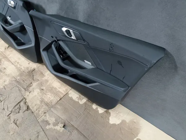 OEM BOCZEK DRZWI PRZÓD LEWY PRAWY BMW 1 F70 KTNL ALCANTARA image 7