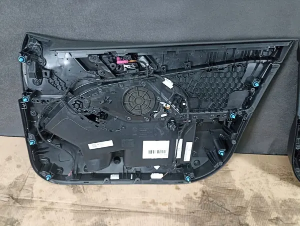 OEM BOCZEK DRZWI PRZÓD LEWY PRAWY BMW 1 F70 KTNL ALCANTARA image 9