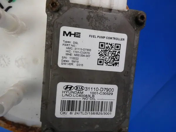 Bomba de combustível KIA SPORTAGE (SL) 1.7L Diesel 2015 OEM 31113D7900 image 3