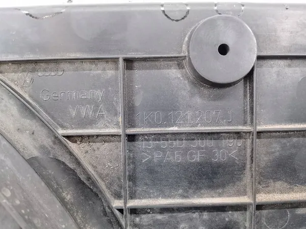 Radiador de agua con ventilador VW GOLF V 1.9 TDI OEM 1K0121207J image 7